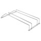 thumbnail image 3 of Estante para copas colgante, estante para copas de doble fila de acero inoxidable, estante de barra colgante de doble fila, resistente y resistente, 3 of 8