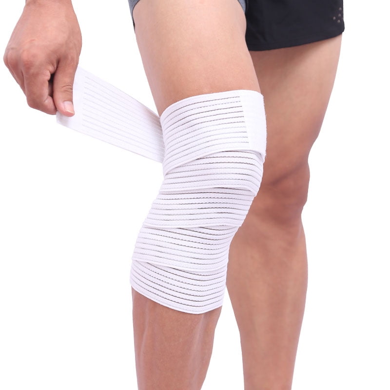 Knee Compression Wrap Reusable Sport Relief Support Bandage 1st Aid Bandages NEW 