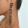 thumbnail image 4 of HAHDAXIA Fashewelry 10 Yards Rhinestone Chain 2mm Black Crystal Rhinestone Diamond Trim Close Chain for DIY Clothes Wedding Party Decoration, 4 of 7