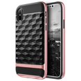 thumbnail image 4 of IPHONE XS/X DIAMOND WAVE COLOR PC FRAME HYBRID PROTECTION CASE LUXMO No, 4 of 16