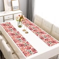 thumbnail image 2 of Pioneer Flower Floral Print Pattern Summer Placemats Table Placemats Set Of 6-Linen Kitchen Washable Placemats Table Mats 12x18 Inch Non-Slip Heat Resistant, 2 of 5