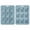 Blue1, variant on 9-Cavity Penguin-shaped Silicone Mold for Chocolate, Pudding, and Ice Cubes, Flexible Non-Stick DIY Ice cube mold for Kitchen Treats and Party Favors