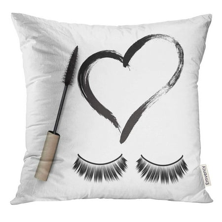 Arhome Eyelash False Eyelashes Mascara Brush And Black Grunge