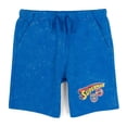 thumbnail image 3 of DC Comics Justice League Superman French Terry T-Shirt and Shorts Outfit Set Toddler to Big Kid, 3 of 5