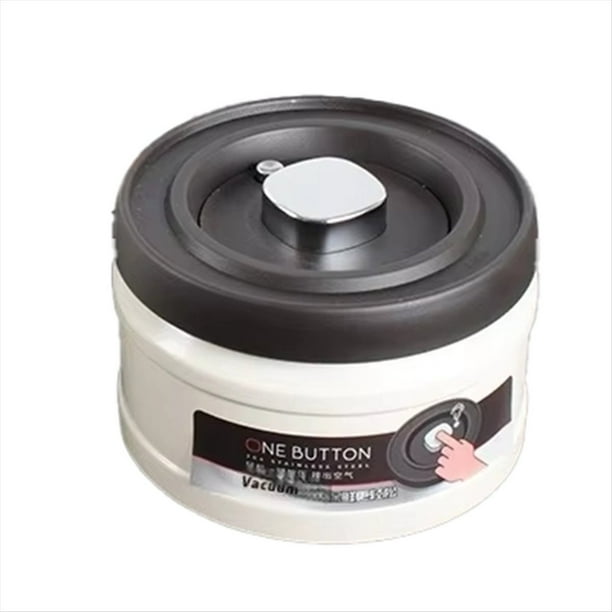 Tanque Sellado Al Vacío para Granos de Café, 750 Ml, de Acero Inoxidable, para Conservar la Frescura en la Cocina. Latas Herméticas.