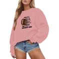 thumbnail image 1 of Gibobby Casual Sudadera para Mujer Mujer Manga Larga Ligero Sudadera Tops(Rosa,G), 1 of 4