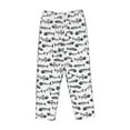 thumbnail image 4 of Xecao Fish Bones Women's Straight Lounge Pajama Pants: The Epitome of Relaxed Sleepwear, 4 of 9