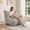 Lightgrey, variant on SAETSFEG Bean Bag Chair Adults, Comfy Memory Foam Bean Bags Fireside Armless Floor Sofa Lazy Beanbag Chair for Living Room Bedroom Dorm Office, Ivory