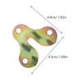 thumbnail image 2 of HEALEEP 50Ud Accesorios De Para Marcos Y Carteles Metal Resistente Con Compacto Para Ahorrar Espacio, 2 of 6