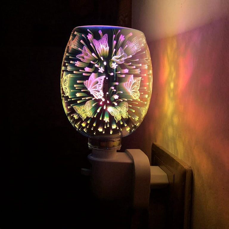 Desire Electric Wax Melt Oil Burner Aroma Wax Warmer 3D Touch Lamp Night  Light 