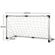 thumbnail image 3 of ejercicio Niños Kit de portería de fútbol Juguetes para interiores y exteriores montaje para niños Niñas Edades 3+ Patio trasero Diversión Verano METRO 122x48x65cm CUTICAT Entrenador de patadas, 3 of 8