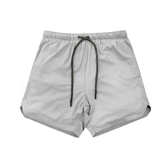 Men's Lightweight Running Shorts with Built-in Liner for Gym Training Outdoor Sports and Casual Wear Mens Shor Drawstring Elastic Waist Casual Beach Pants