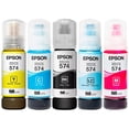 thumbnail image 1 of Kit 5 Botellas Tinta EPSON T574 L8050 L18050 multicolor, 1 of 6