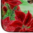 thumbnail image 4 of Carolines Treasures CK1296DDM Smooth Fox Terrier Poinsettas Dish Drying Mat, 4 of 7
