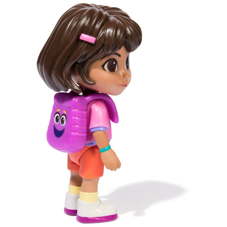 Dora the Explorer, 3-inch Toy Figure with Accessory, Kids Toys for