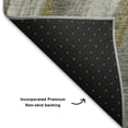 thumbnail image 5 of Addison Rugs Mayfield Premium Machine Washable Transitional Swirls Pewter Round Rug, 8' X 8' Machine Washable Transitional Swirls Pewter Oversized Sherpa Throw Blanket, 5 of 6