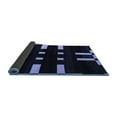 thumbnail image 2 of Ahgly Company Indoor Square Abstract Blue Modern Area Rugs, 8' Square, 2 of 4