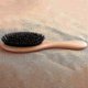 thumbnail image 4 of Detangling Hairbrush with Wooden Handle and Natural Boar Bristles, 4 of 5