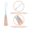 thumbnail image 3 of Unique Bargains 2Pack 5' Silky Bookmark Tassels with Loop for DIY Craft Accessory, Blue/Orange, 3 of 6