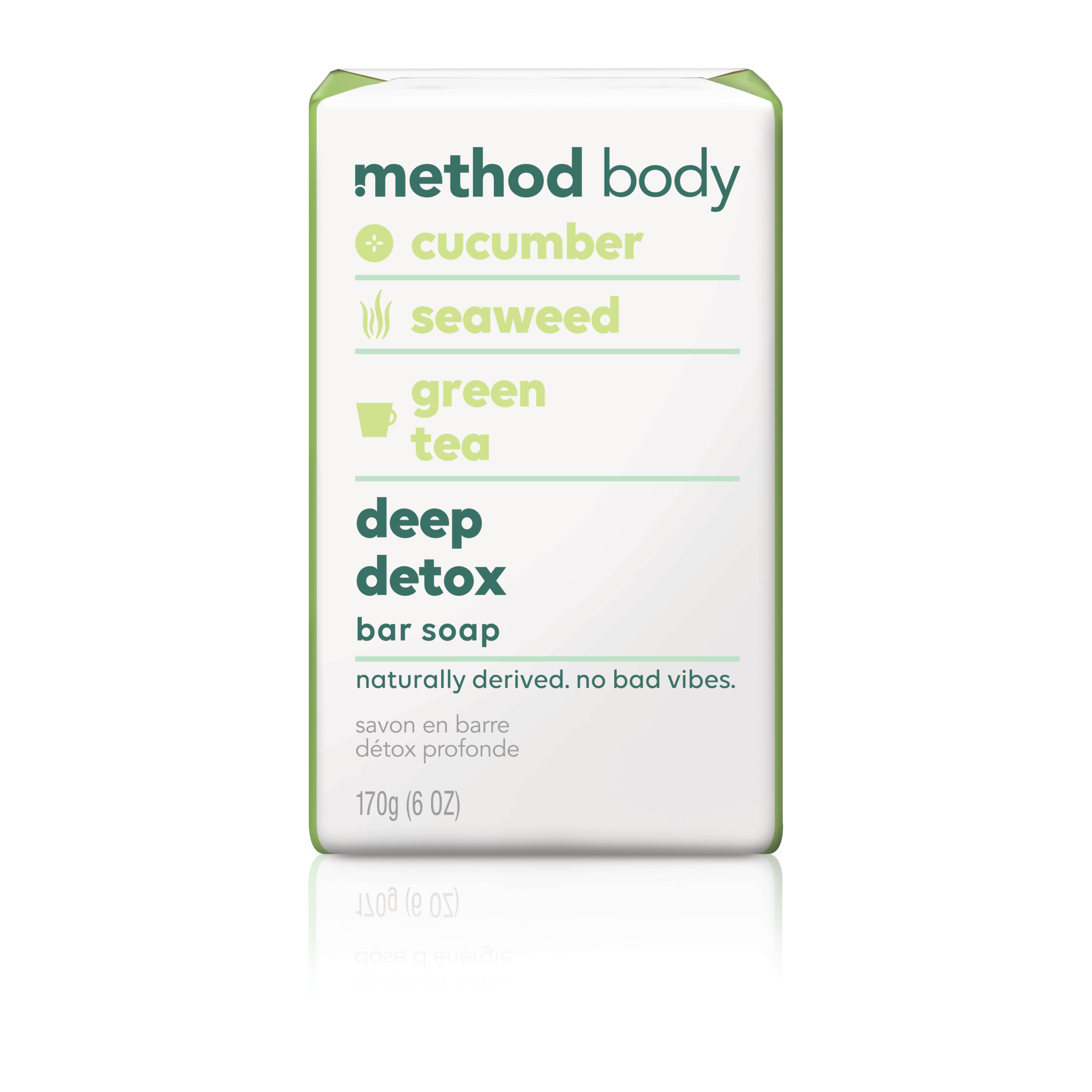 Method Bar Soap, Deep Detox, 6oz
