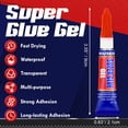 thumbnail image 2 of Super Glue Gel WOUSEDO 12 x 3 g, secado rápido, adhesivo fuerte, 2 of 8