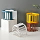 thumbnail image 5 of Soporte de papel higiénico independiente, soporte de papel higiénico de plástico, soporte de papel higiénico de baño Levamdar CPB-DE-WX496-4, 5 of 5