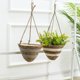 thumbnail image 5 of Colgador de plantas for interior, cesta colgante con cuerda y forro impermeable, macetero tejido for colgar, 5 of 7