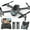 Black, variant on Wefone M3 Foldable Drone with Camera, Obstacle Avoidance, 2 Batteries 20 Min, Brushless Motor, Optical Flow, Gray