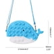 thumbnail image 2 of Bolso De Hombro Con Forma De Ballena, Bolso De Juguete Sensorial Con Burbujas De Empuje, Bolso Cruzado De Silicona Para Aliviar El Estrés Y Juguete Antiansiedad Para Niños Y Adultos matsuzay AP006800-01, 2 of 6