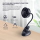 thumbnail image 5 of Portable Mini Clip Stroller Fan,3 Speeds Settings,Navy Blue, 5 of 5
