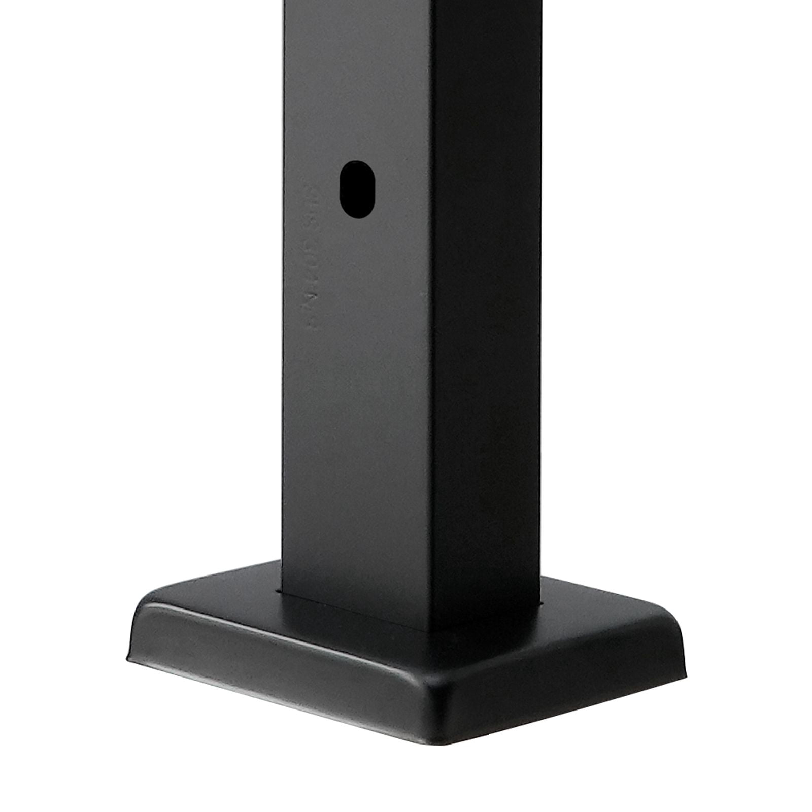 30° Hole Cable Railing Post 43"/36", SUS304 Stainless Steel, 3" Spacing, for 25-35° Stairs Deck Balcony Railing