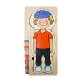 thumbnail image 4 of Human Body Puzzle Interchangeable Puzzle Development Toy Human Body Parts Puzzle Boy, 4 of 9