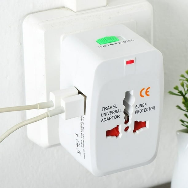 Adaptateur universel double convertisseur de chargeur d