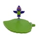 thumbnail image 5 of Bandeja de juegos para loros, percha de ejercicio, columpio de fácil instalación, soporte para pájaros con forma de hojas Verde claro, 5 of 9
