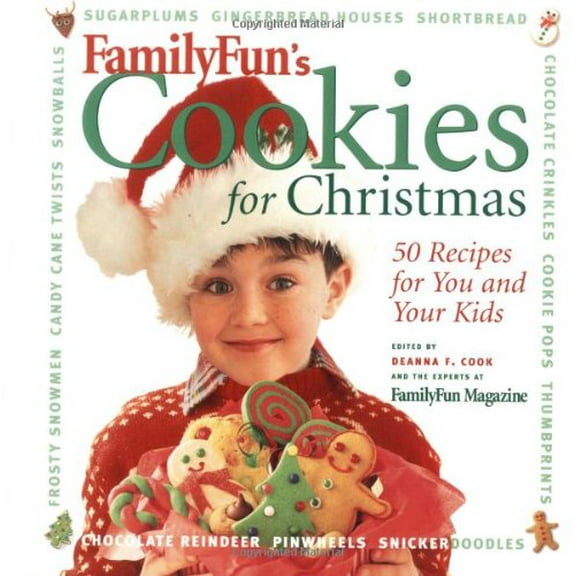Pre-Owned Family Fun Cookies for Christmas: 50 Recipes for You and Your Kids Paperback