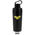 thumbnail image 2 of Dco - Logo Official Wonder Woman Logo 18 oz Insulated Water Bottle, Leak Resistant, Vacuum Insulated Stainless Steel with 2-in-1 Loop Cap, 2 of 7