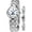 Y White R, variant on Watches for Womens Analog Quartz Silver Strap Fashions Classic Dress Stainless Steel Date Waterproof Casual Ladies Watches Gift Womens Wrist Watches Reloj Para Mujer White/Pink/Purple