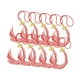 thumbnail image 4 of 10 borlas de graduación, regalo de recuerdo, borlas para birrete de graduación para llaveros. rojo y blanco, 4 of 9