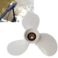 thumbnail image 3 of Boat Propeller 3 Blade Marine Motor Propeller compatible with Yamaha Outboard 4hp 5hp Engine, 3 of 5