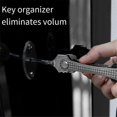 thumbnail image 5 of Titanium Alloy Key Organizer Men's Mini Key Clip Car Key Bag Waist Hanging Key Chain Hook, 5 of 5