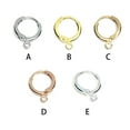 thumbnail image 4 of Amaiiu Copper Earring Finding Clasp Pendant Dangling Earrings Components Hook Jewelry Handmade Accessory for Professional Rose Gold, 4 of 9