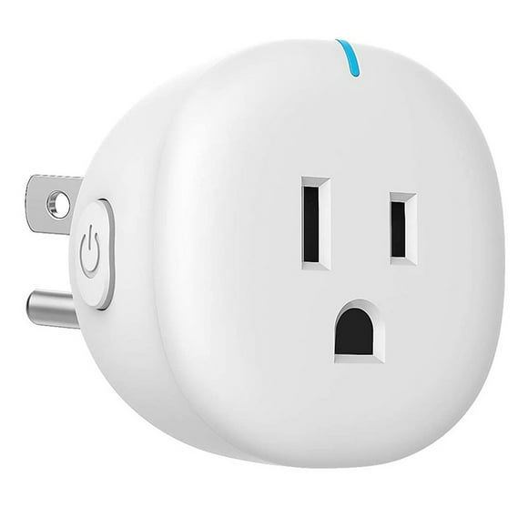Inteprter Enchufe WiFi Smart Wireless Voice Timer Control remoto Toma de corriente USB Enchufe de plástico Electrodomésticos Inteprter HA005238-00