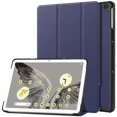 thumbnail image 1 of For Google Pixel Tablet Case 2023 11 inch PU Leather Tri-Folding Stand Magnetic Shell for Funda Google Pixel Tablet Cover Kids Dark Blue Google Pixel Tablet, 1 of 6