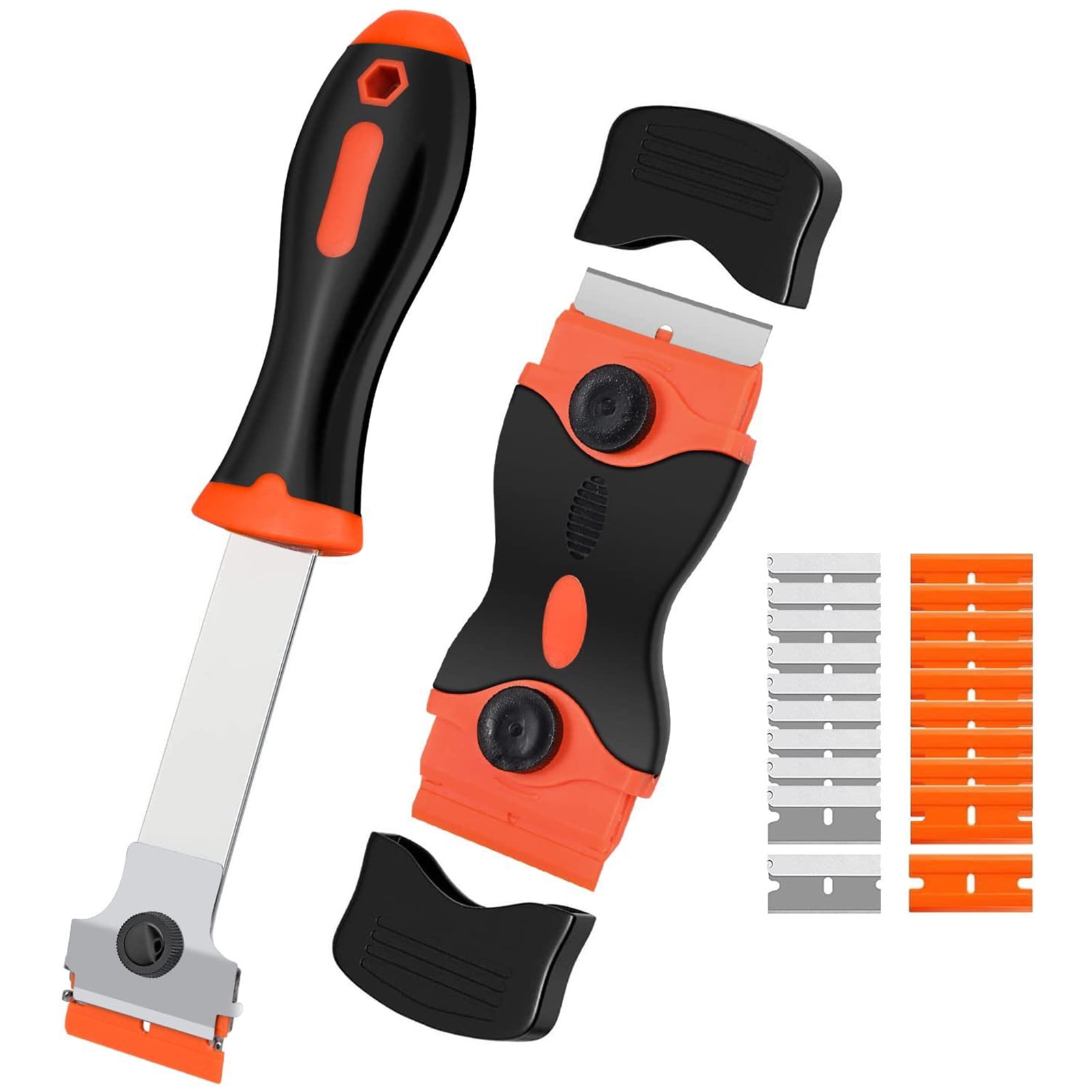 Non-scratch Kitchen Scrapers Eliteliy 5-Piece Pan Scraper Set – Non ...