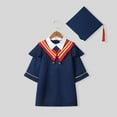 thumbnail image 6 of Kindergarten Graduation Cap And Gown Graduation Cap And Gown 2025 With Tassel Dresses For Graduation 7-8 Years, 6 of 7