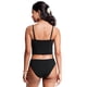 thumbnail image 3 of Top de Bikini CRZ YOGA Longline Acolchado Sin Tirantes Negro XS, 3 of 6