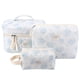 thumbnail image 1 of Estuche Organizador Ygjytge Cosméticos Acolchado Floral 3 Piezas Algodón para Mujeres y Niñas, 1 of 9