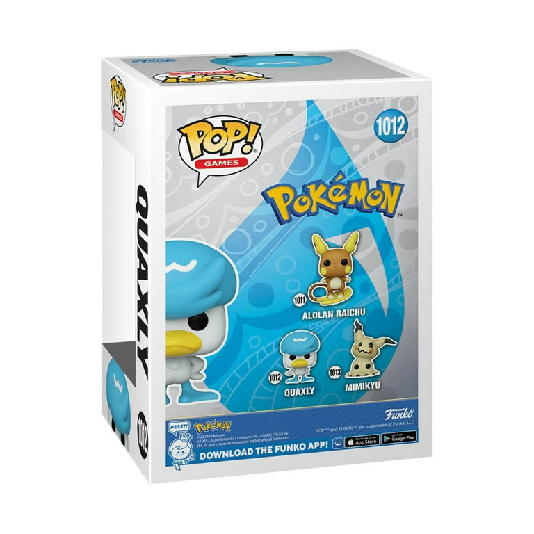Pokemon Quaxly Funko Pop! Vinyl Figure #1012 - Walmart.com