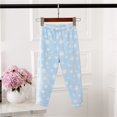 thumbnail image 3 of CUZIBR Boys Girls Flannel Sleep Pants Winter Warm Soft Fuzzy Homewear With Sweatpants Holiday Dailywear For Toddler, 3 of 3