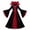 Red, variant on Otqutp Halloween Kids Suit Gothic Dress Girls Medieval Party Dresses Stand Collar Slim Fit Dresses Scary Spooky Loose Clothes